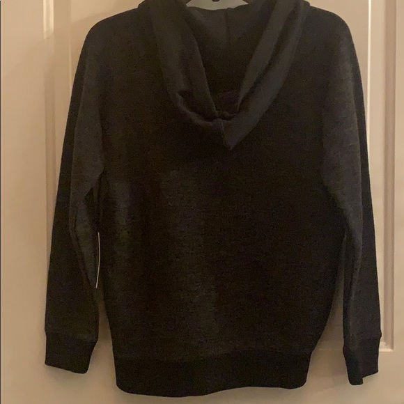 Billabong Charcoal Gray Balance Full Zip Long Sleeve Fleece Hoodie - Picture 6 of 7